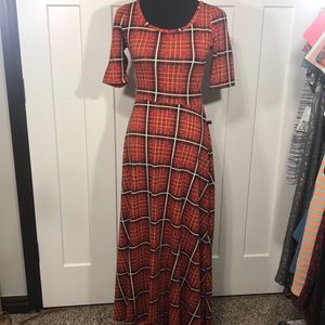 Lularoe Ana Dress - Plaid